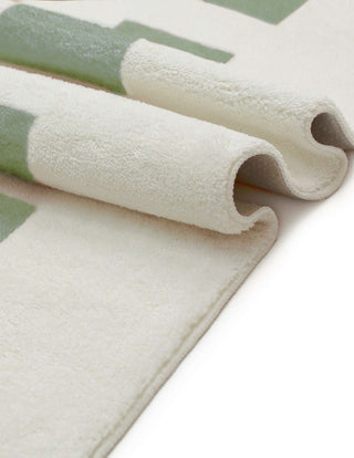 Kensington Green Printed Washable Rug