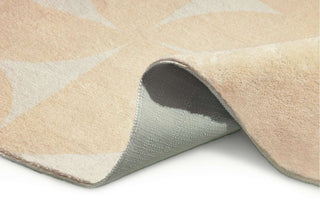 Koda Beige and Cream Geometric Washable Rug