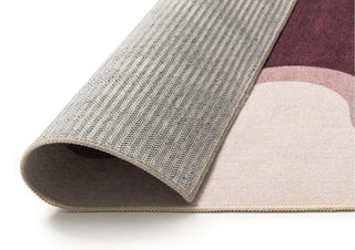 Koloa Plum and Beige Washable Rug