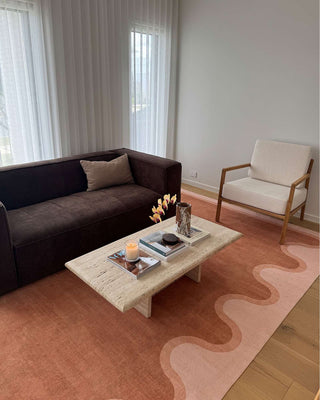 Lanai Terracotta Brown Washable Rug