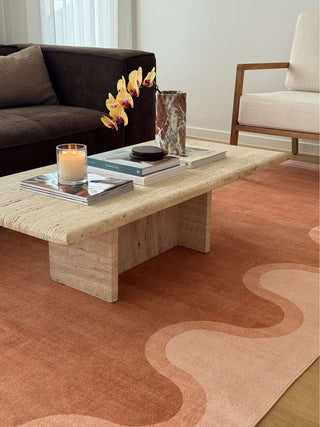 Lanai Terracotta Brown Washable Rug