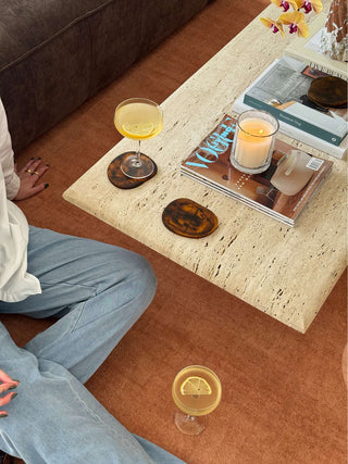 Lanai Terracotta Brown Washable Rug