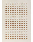 Loopsie RUGS 180cm x 120cm Balan Cream and Brown Rectangles Washable Rug