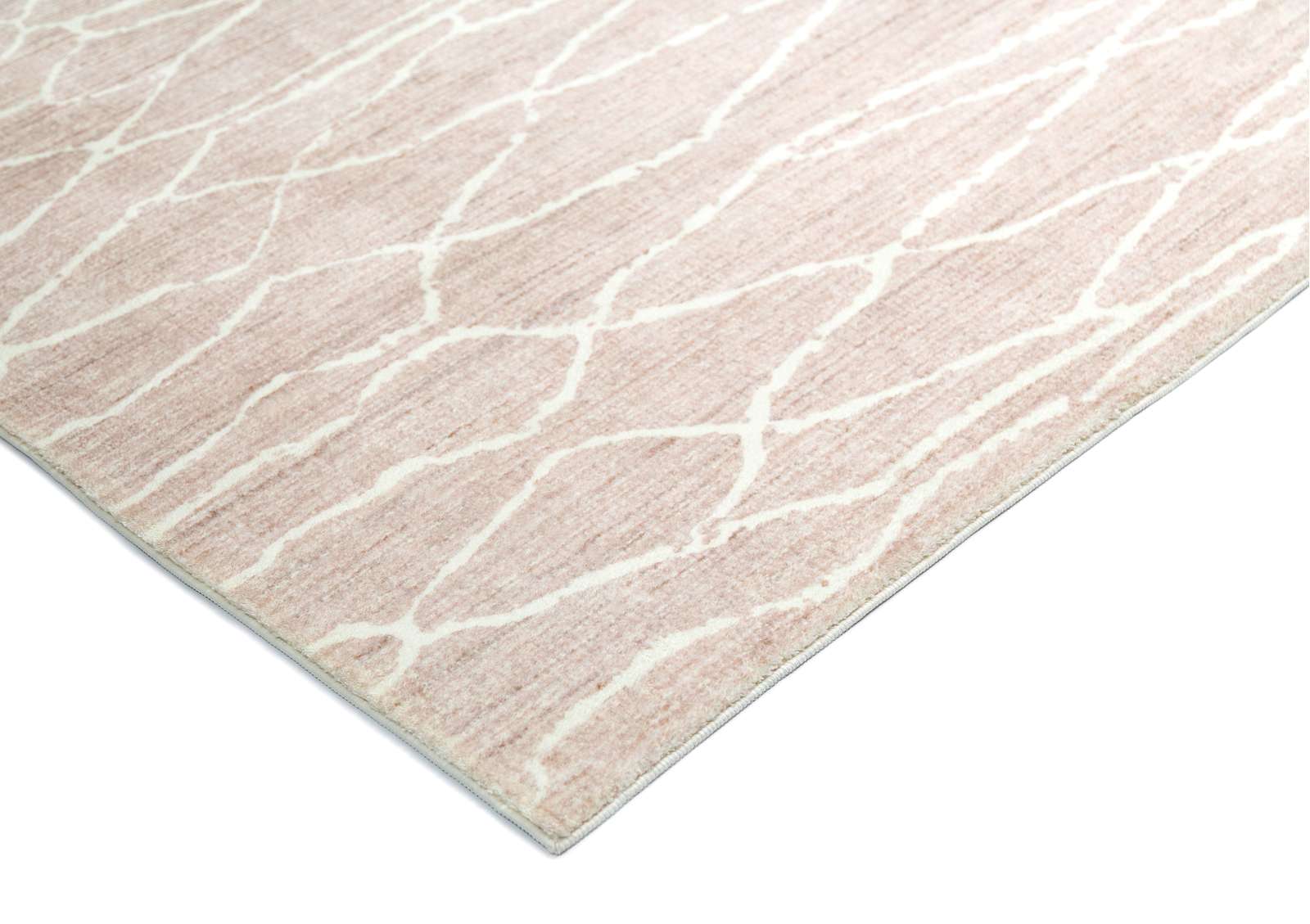 Loopsie Bokaa Beige Lined Washable Rug | Simple Style Co