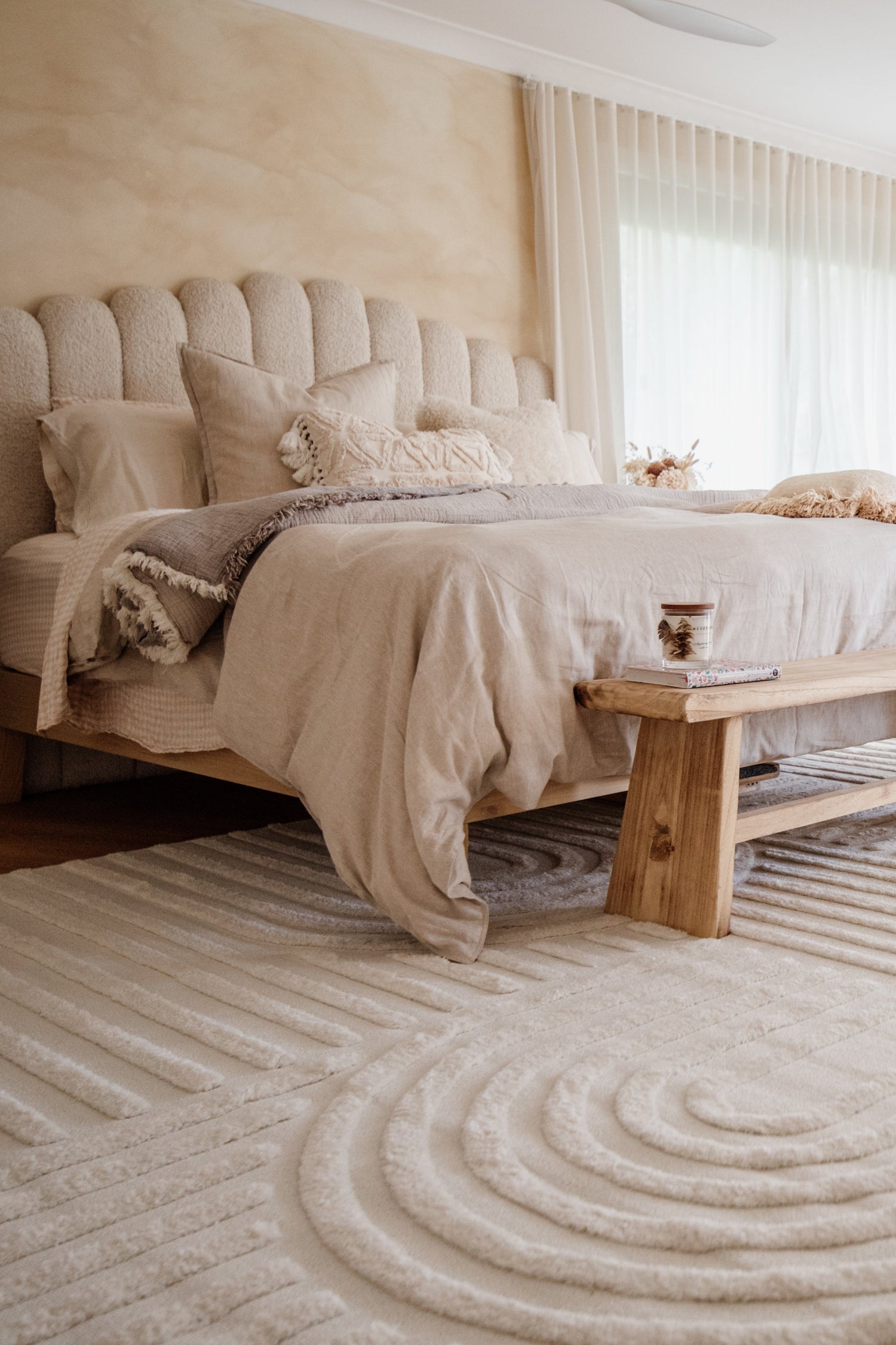 Marigold Dior White Rug | Simple Style Co