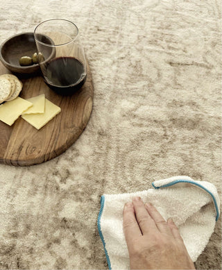 Mabay Floral Medallion Washable Rug