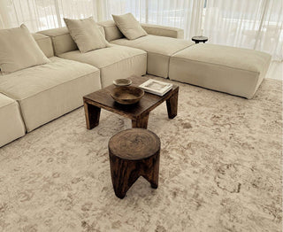 Mabay Floral Medallion Washable Rug