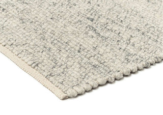 Mackenzie Neutral Grey Charcoal Marbled Wool Rug