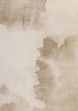 Manhasset Beige Watercolour Washable Rug