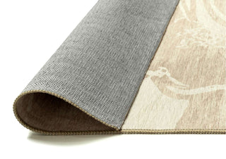 Marrowstone Beige Marble Washable Indoor Outdoor Rug