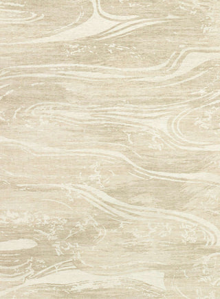 Marrowstone Beige Marble Washable Indoor Outdoor Rug