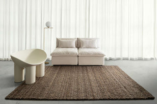 Memphis Brown Hand Woven Rug