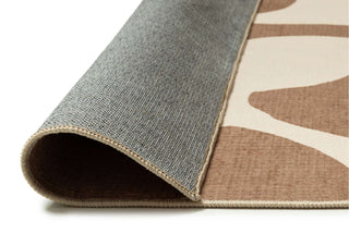 Perivale Printed Brown Washable Rug