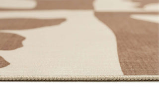 Perivale Printed Brown Washable Rug