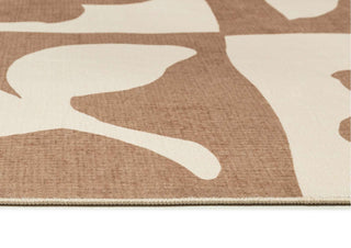 Perivale Printed Brown Washable Rug