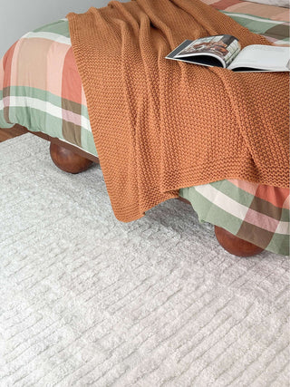 Ribera Ivory Textured Rug