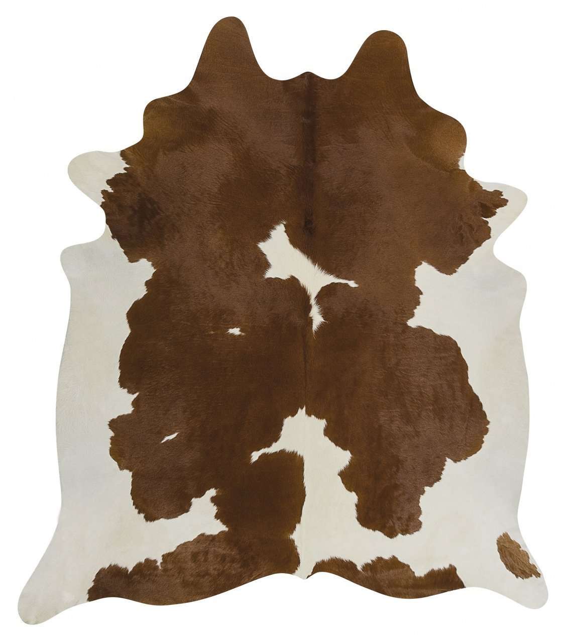 Rug Culture RUGS 170x120cm Cow Hide - Brown & White