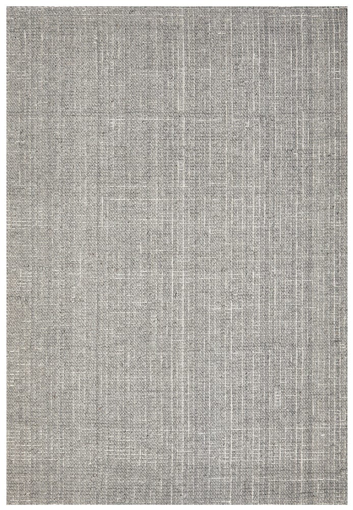 Madras Parker Dove Wool & Jute Rug