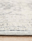 Rug Culture RUGS 300X80cm Delphine Blue Traditional Runner Rug
