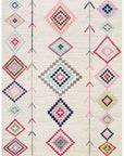 Rug Culture RUGS 400X300 Belleville Eclectic White Rug (Discontinued)