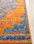Rug Culture RUGS 400X80CM Bharavi Rust Transitional Runner (Discontinued)