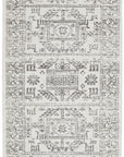 Rug Culture RUGS Addison Aztec Runner - Silver