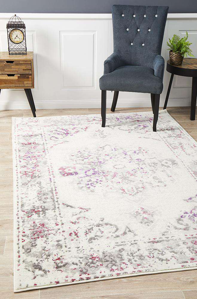 Rug Culture RUGS Alexa Pink Transitional Rug
