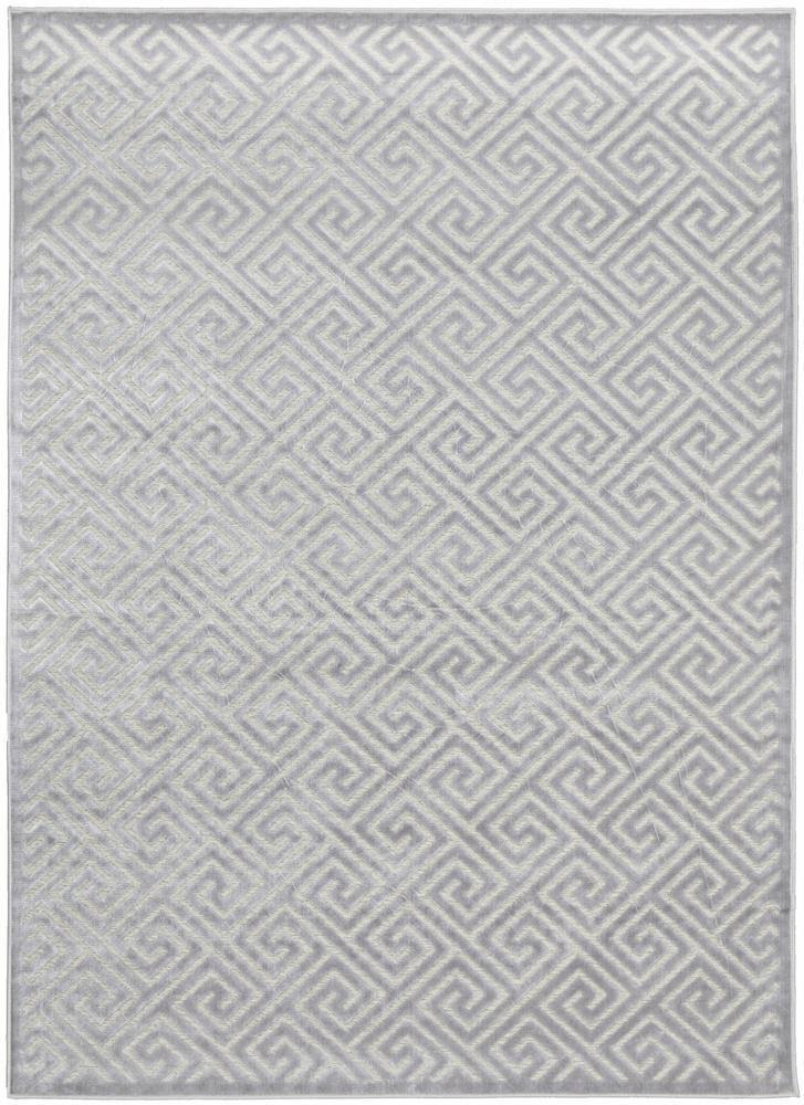 Alice Geometric Silver Rug - Simple Style Co