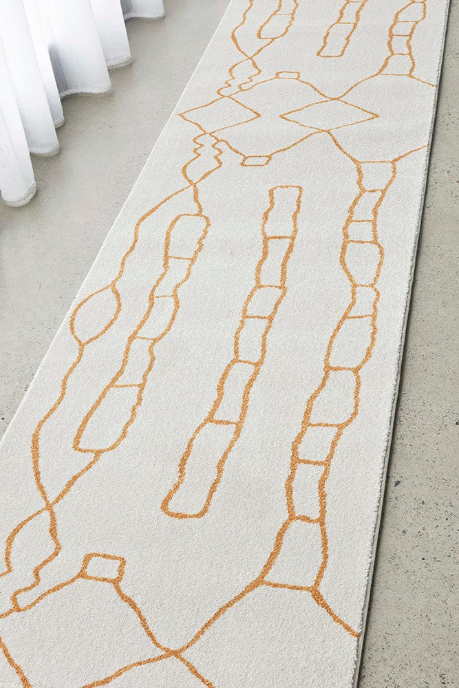RUG CULTURE RUGS Amy Gold Modern Runner