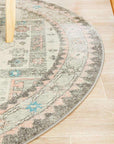 Rug Culture RUGS Avenue Silver Round Rug