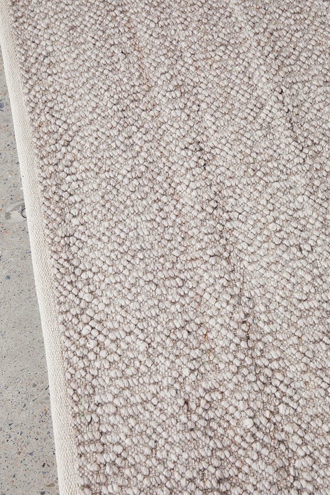Boucle Natural Wool Rug | Simple Style Co