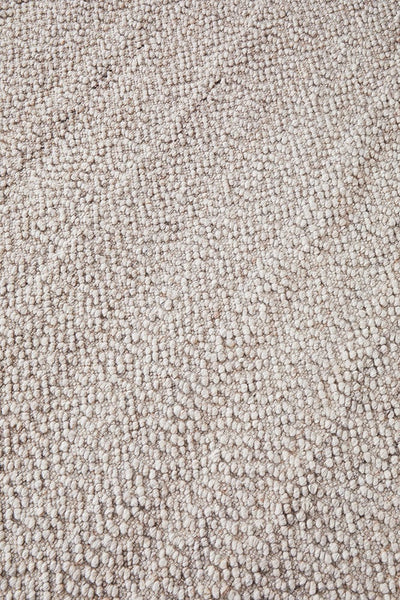 Boucle Natural Wool Rug | Simple Style Co