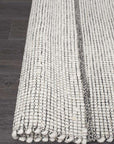 Rug Culture RUGS Brooklyn Black Wool Rug