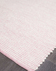 Rug Culture RUGS Brooklyn Pink Wool Rug