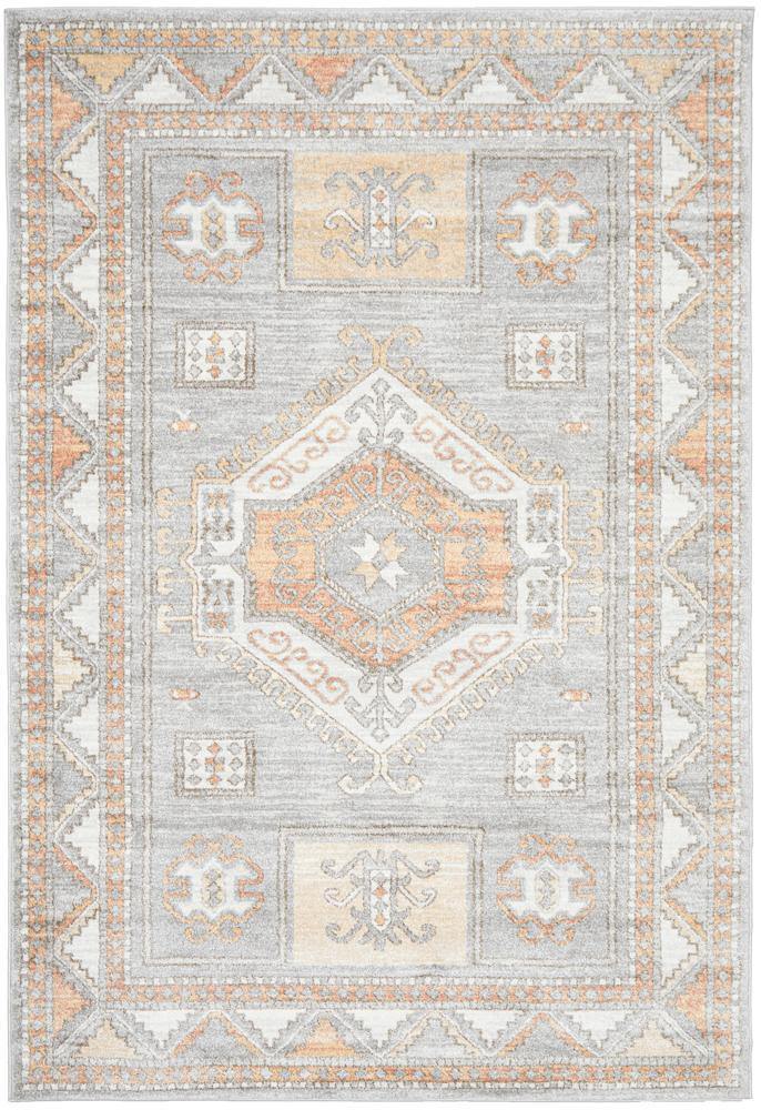 Mayfair Caitlen Grey Aztec Rug by Rug Culture | Simple Style Co