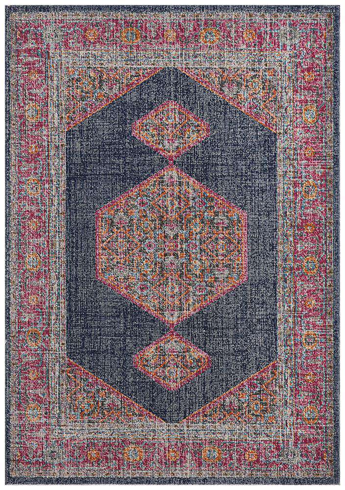 Rug Culture RUGS Edessa Navy Transitional Rug