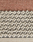 Rug Culture RUGS Elche Peach Textured Wool Rug
