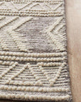 Rug Culture RUGS Esha Natural Tribal Wool Rug