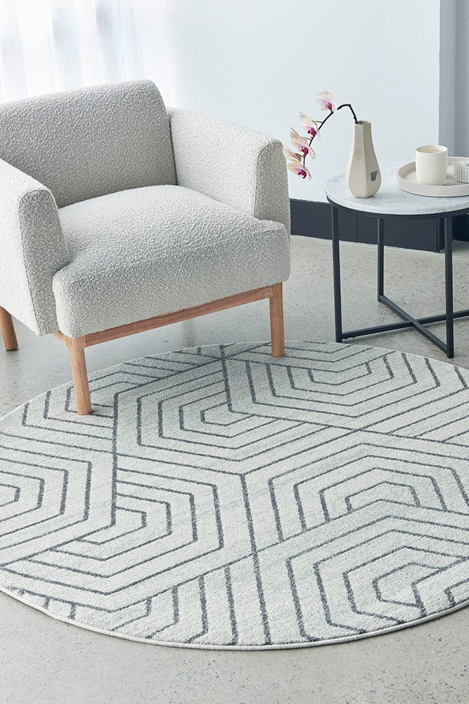 RUG CULTURE RUGS Esther Modern Round Rug