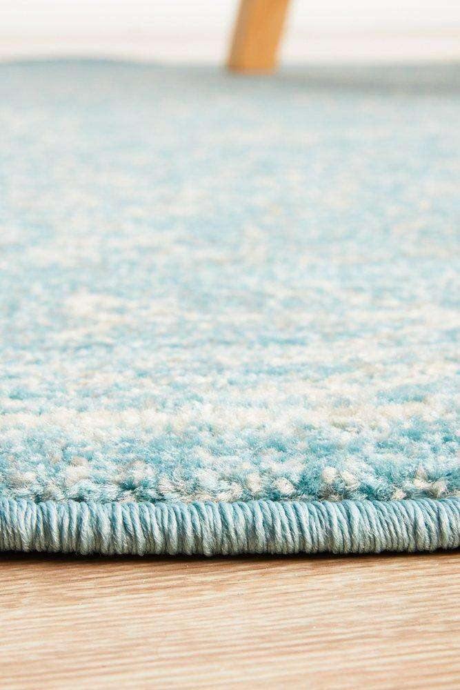 Rug Culture RUGS Florencia Blue Transitional Round Rug