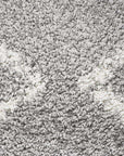 Rug Culture RUGS Kenza Silver Fringed Rug (Discontinued)