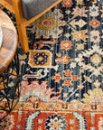 Rug Culture RUGS Legacy Red & Blue Transitional Rug