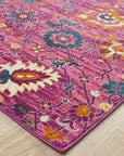 Rug Culture RUGS Lisse Traditional Rug - Fuchsia