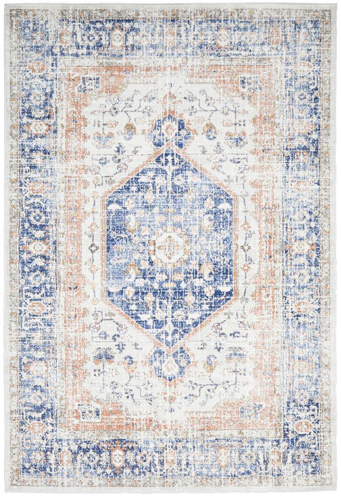 Simple Blue Rug Mayfair Lorissa Blue Rug - Simple Style Co