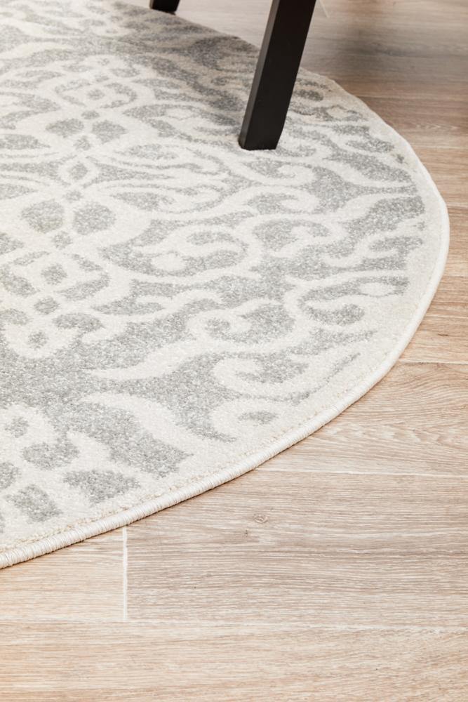 Rug Culture RUGS Lydia Floral Round Rug