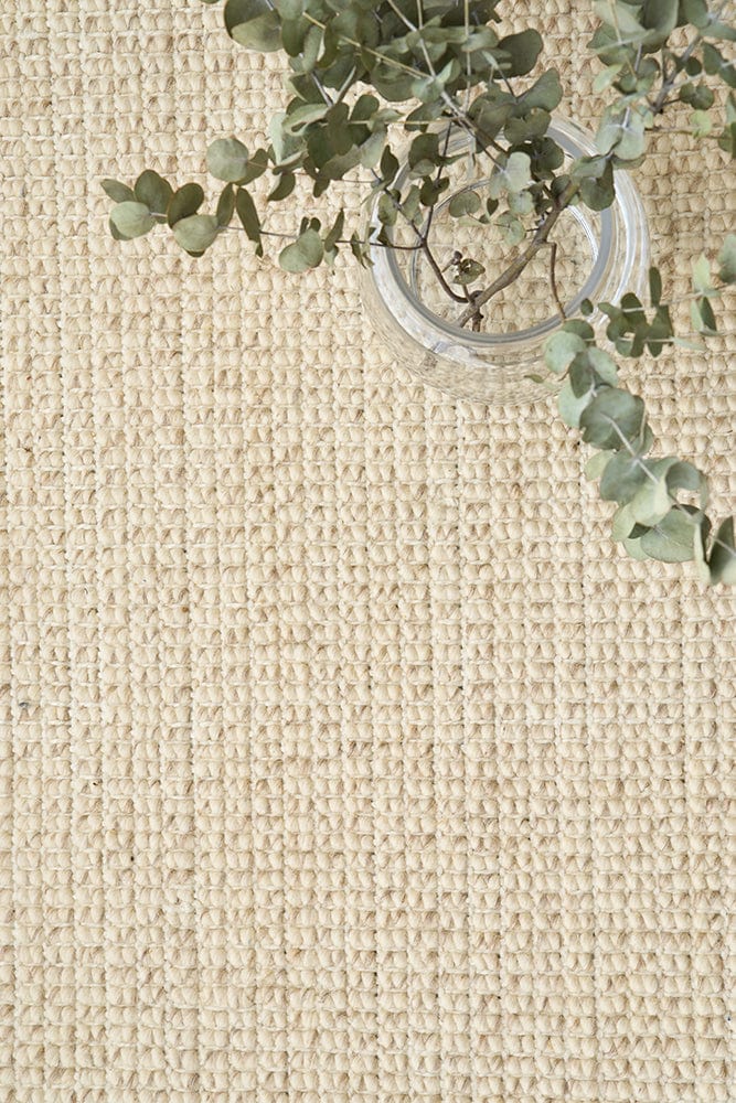 Madras Parker Cream Wool & Jute Rug by Rug Culture | Simple Style Co