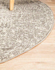 Rug Culture Rugs Madrid Grey Transitional Round Rug