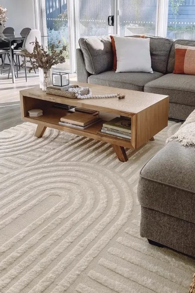 Marigold Dior White Rug | Simple Style Co