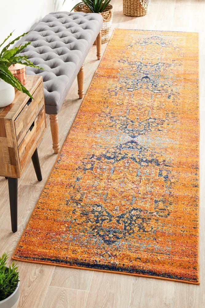 Rug Culture RUGS Mera Rust Transitional Runner (Discontinued)