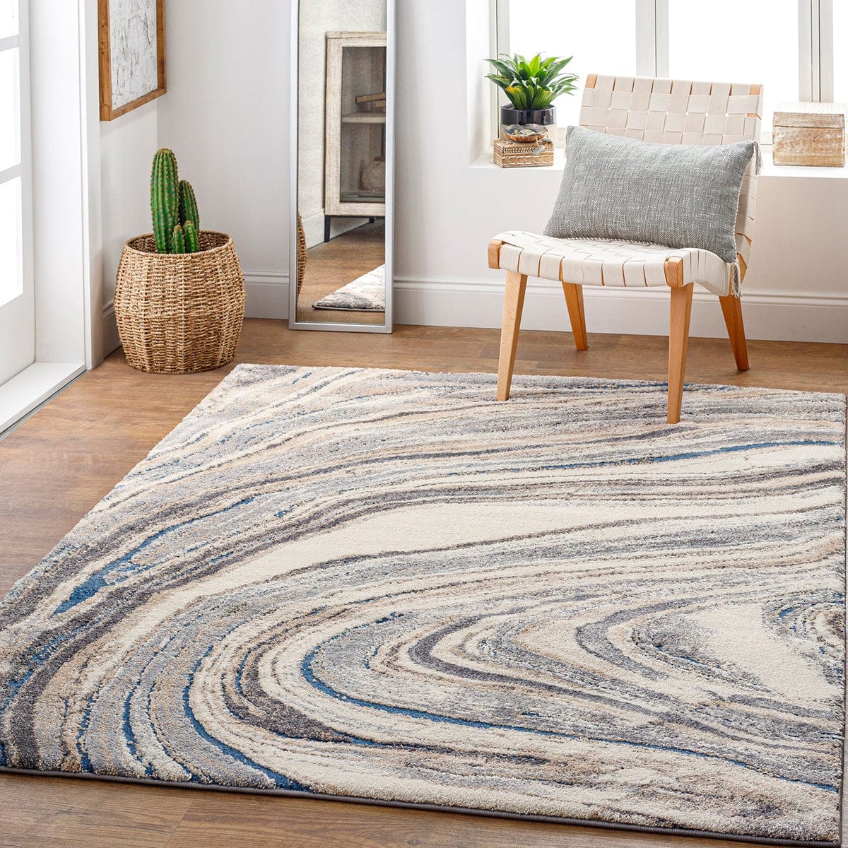 Mineral Rock Modern Rug | Simple Style Co